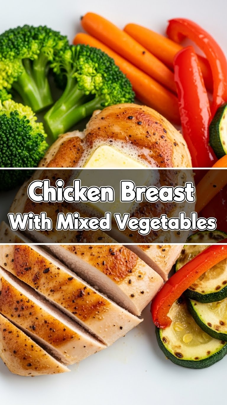 Chicken Breast With Mixed Vegetables