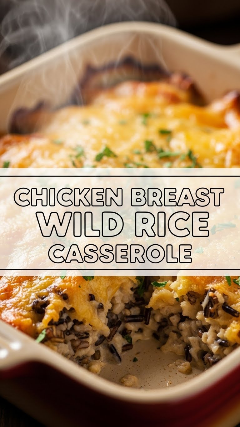 Chicken Breast Wild Rice Casserole