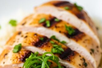 Oven Roasted Chicken Breast With Rice