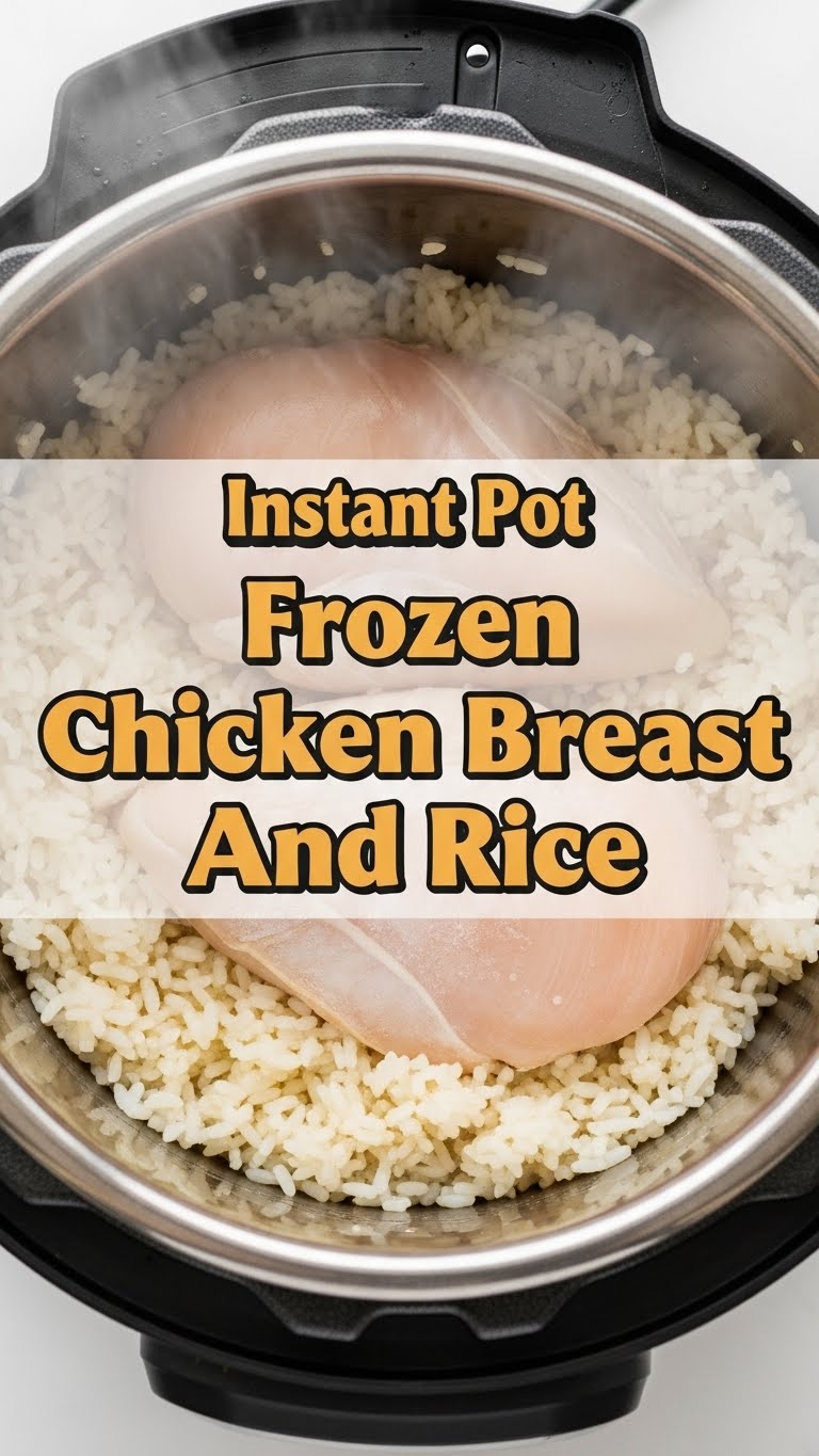 Instant Pot Frozen Chicken Breast And Rice