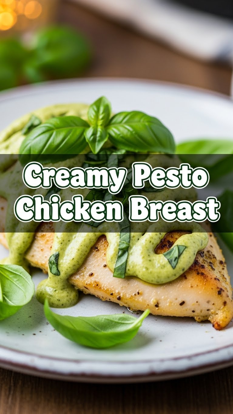 Creamy Pesto Chicken Breast