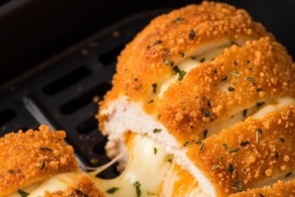 Cheese Stuffed Chicken Breast Air Fryer