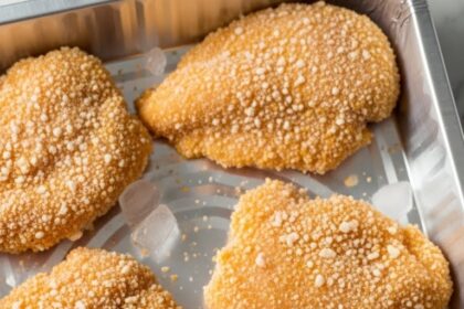 Frozen Breaded Chicken Breast