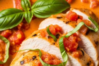 Creamy Tomato Basil Chicken Breast
