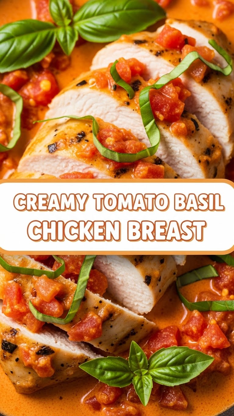 Creamy Tomato Basil Chicken Breast