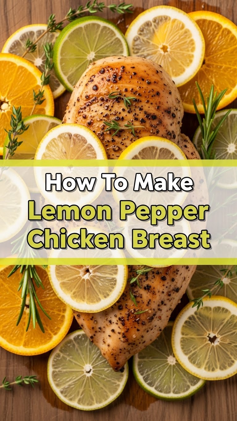 How To Make Lemon Pepper Chicken Breast